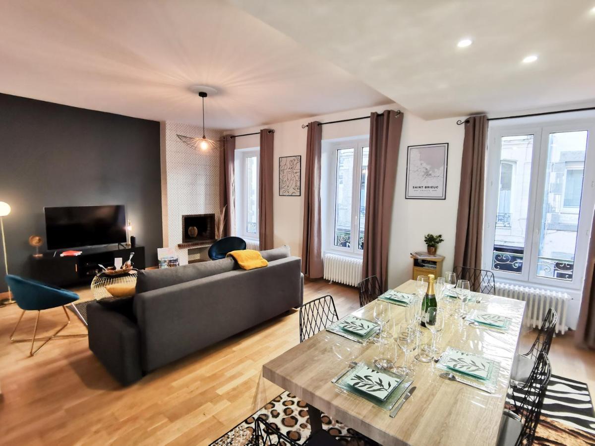 Premier Chapitre - Design Et Charme De L'Ancien En Coeur De Ville Saint-Brieuc Exteriér fotografie